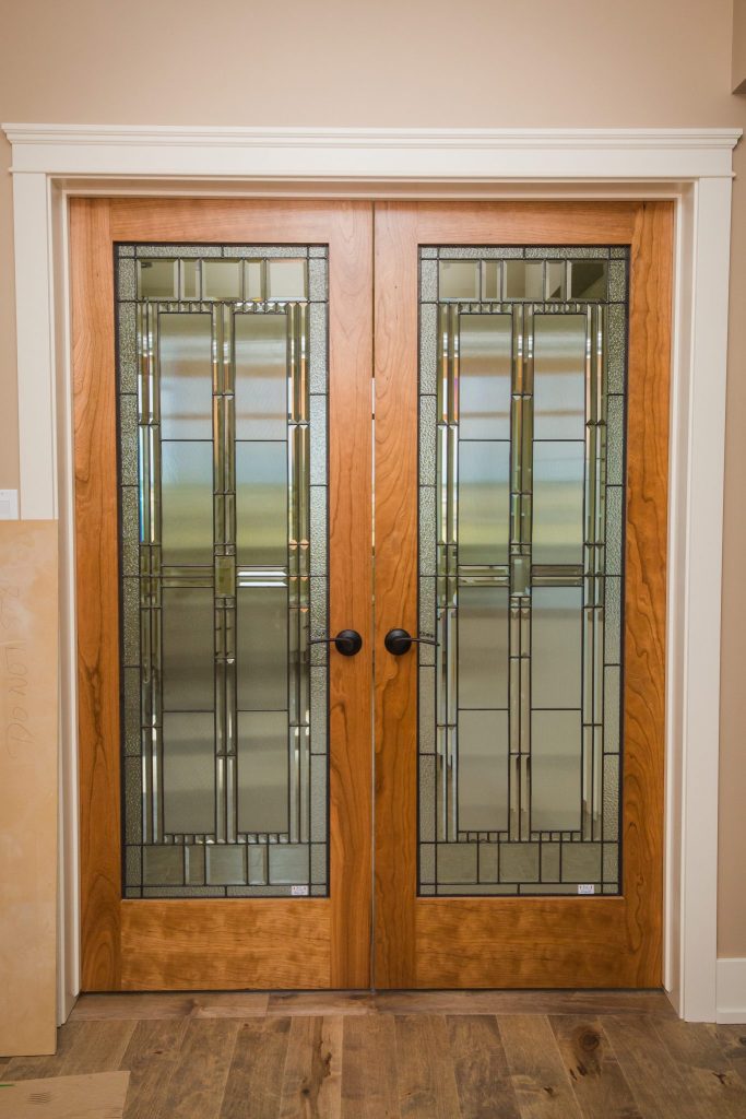 custom glass office doors